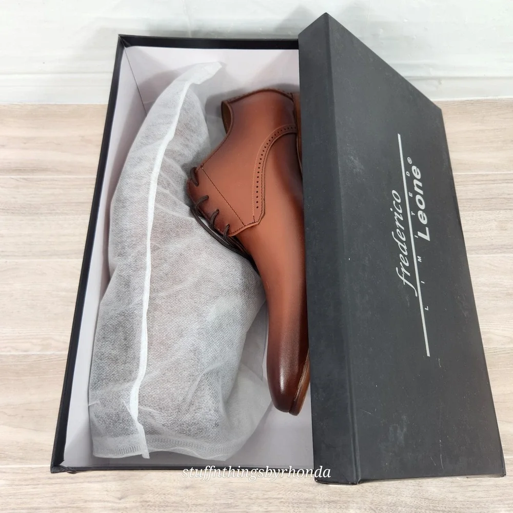 New In Box ~ Frederico Leone Tuxedo Shoes 